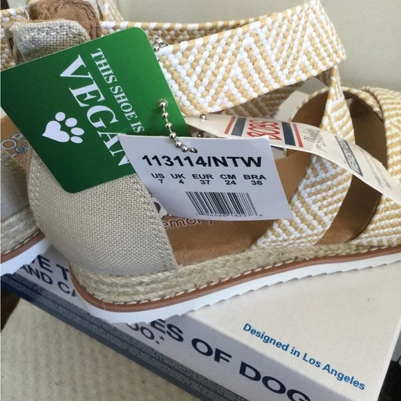 Bobs by Sketchers Summer Sun NWT Size 7 - Picture 7 of 10